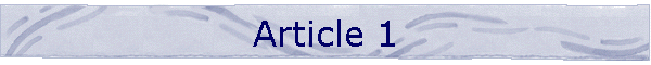 Article 1